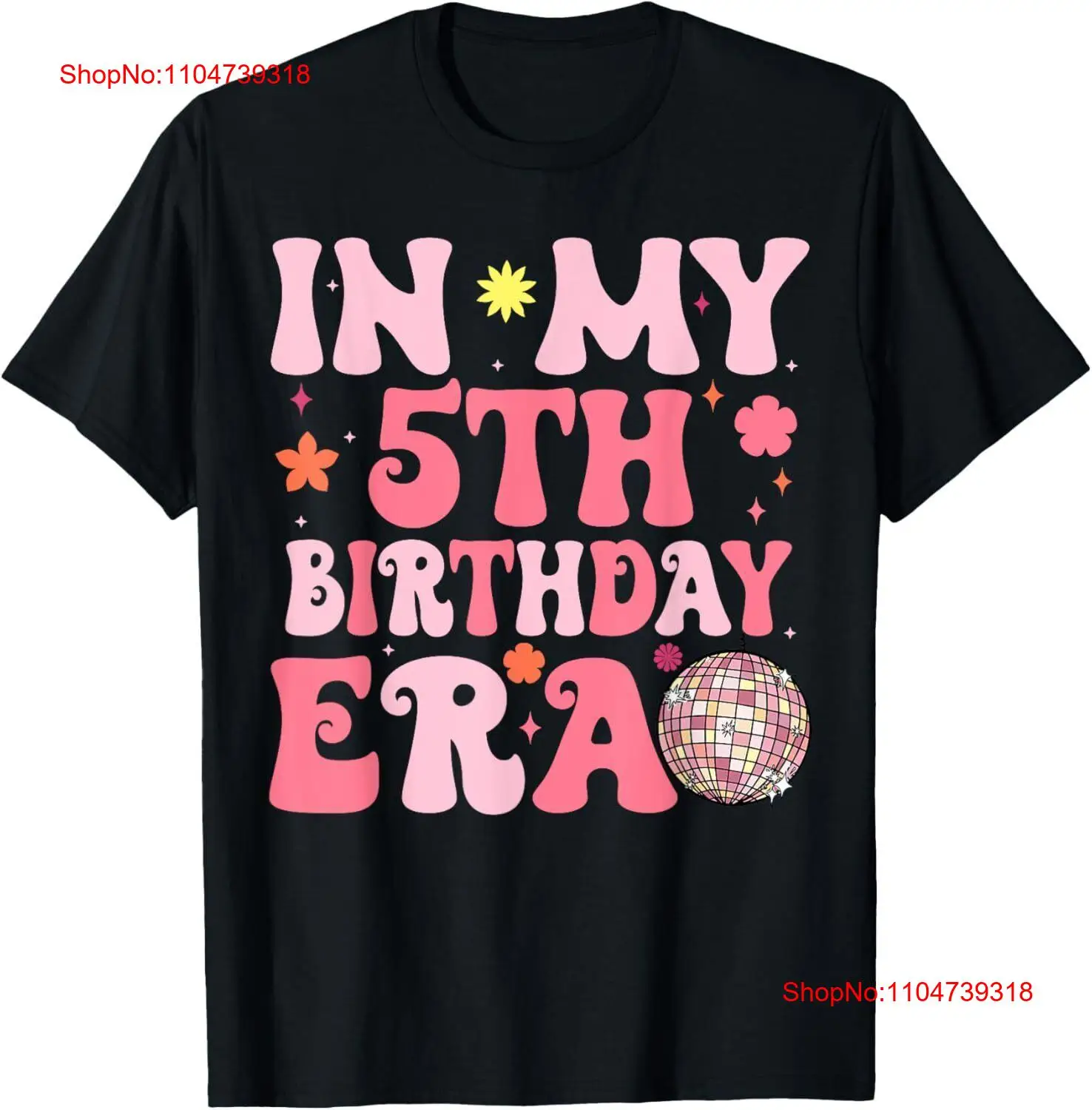 Vintage Fashion Eras - In My 5th Birthday Era Girl