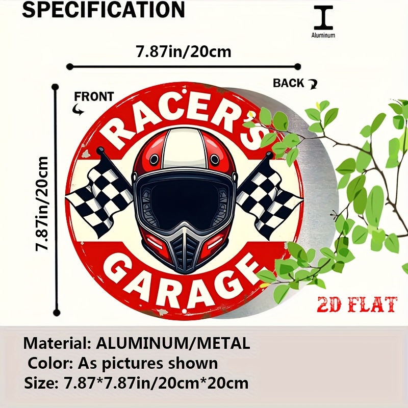 2D Flat 1pc Vintage Metal Sign – Vintage Fashion Look recenzja i cena