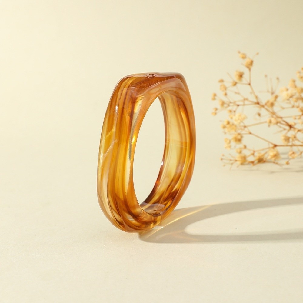 Statement Bangles Translucent  – Vintage Fashion Gen Z recenzja i cena