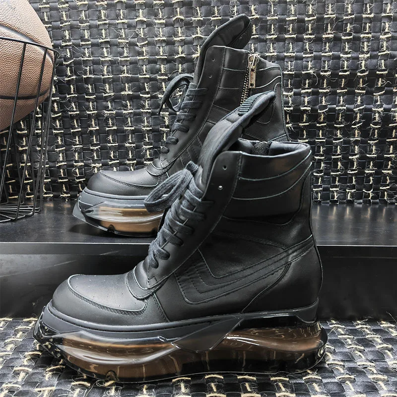 Men Women Boots Ankle Genuine  – Vintage Fashion Boots recenzja i cena