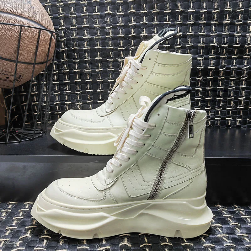 Men Women Boots Ankle Genuine  – Vintage Fashion Boots recenzja i cena