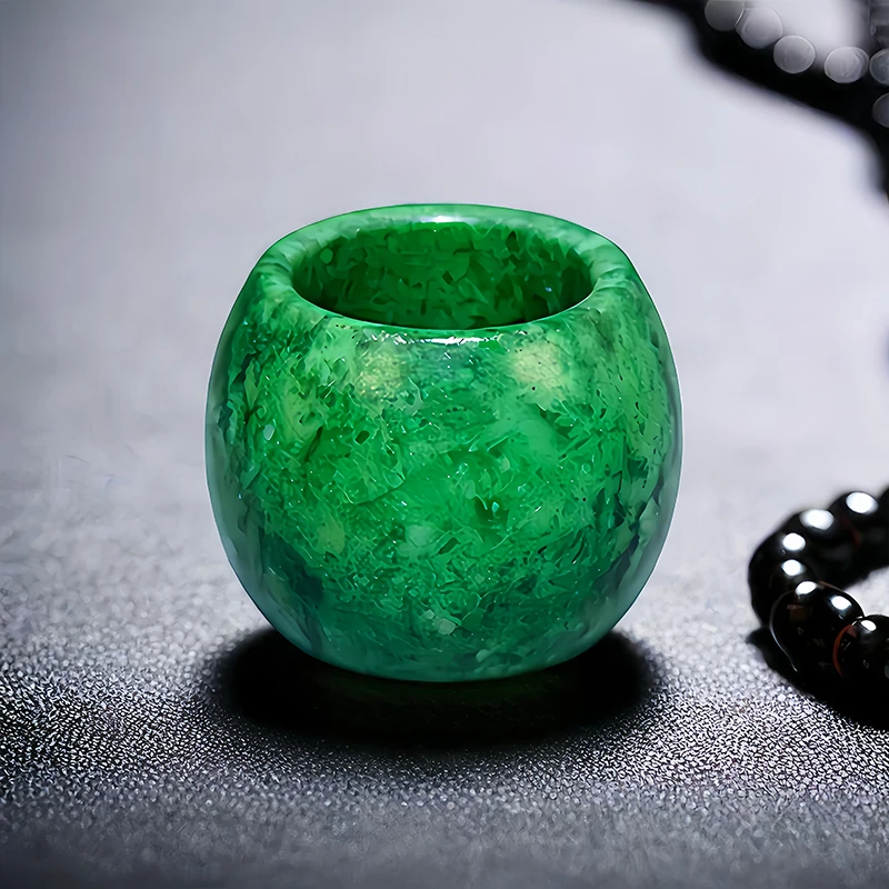 22mm Green Real Jade Rings for – Vintage Fashion Guild recenzja i cena