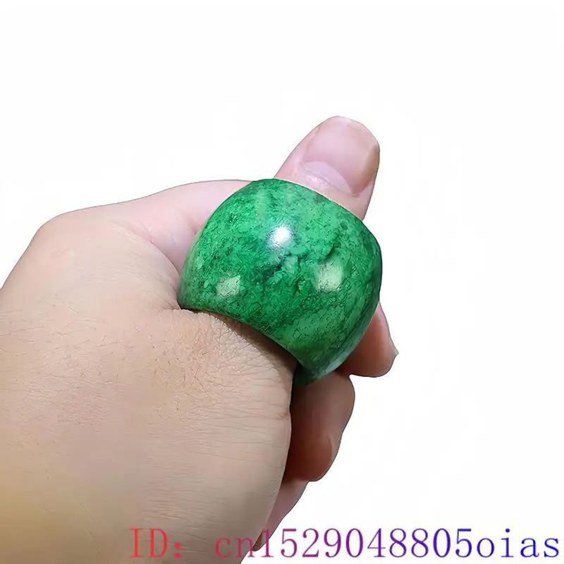 22mm Green Real Jade Rings for – Vintage Fashion Guild recenzja i cena