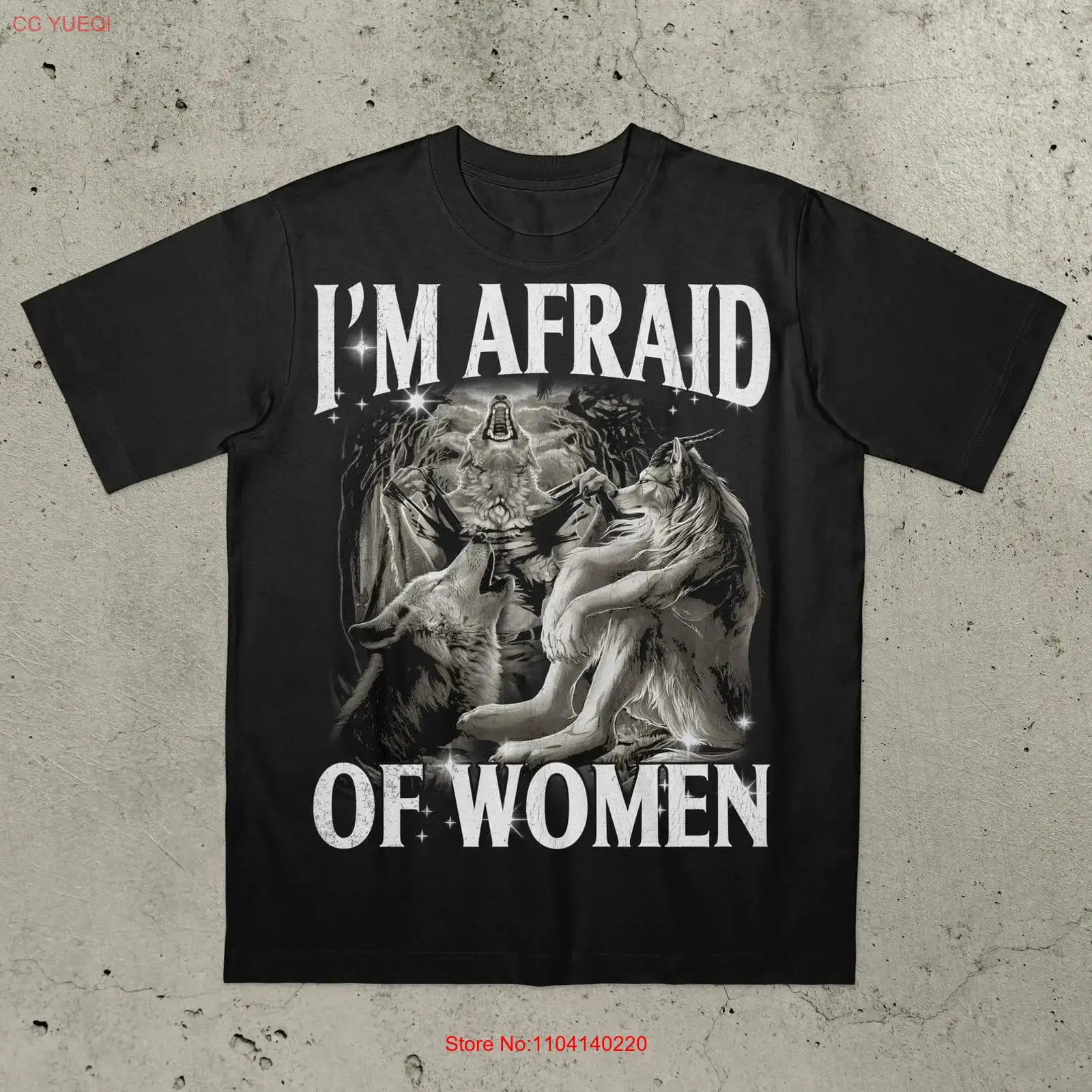 I m Afraid of Women T Shirt Fu – Vintage Fashion Gen Z recenzja i cena