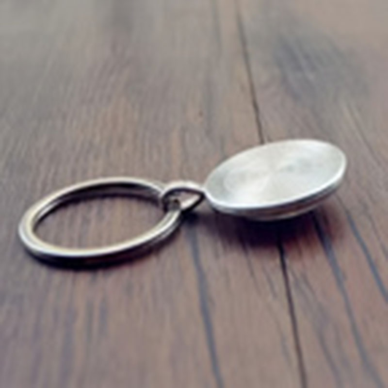 Vintage zinc alloy keychain, C – Vintage Fashion Toronto recenzja i cena