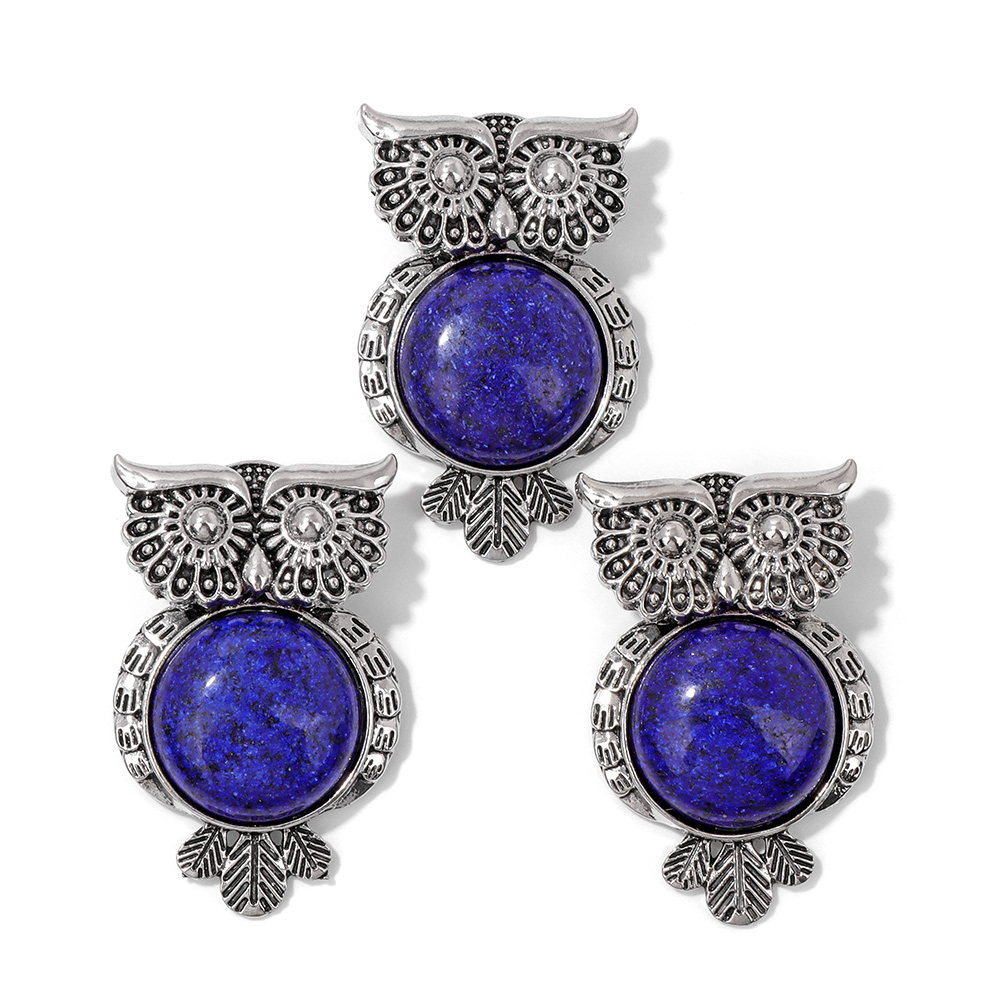 5PCS Natural Lapis Lazuli Gem  – Vintage Fashion Jewelry Necklaces recenzja i cena