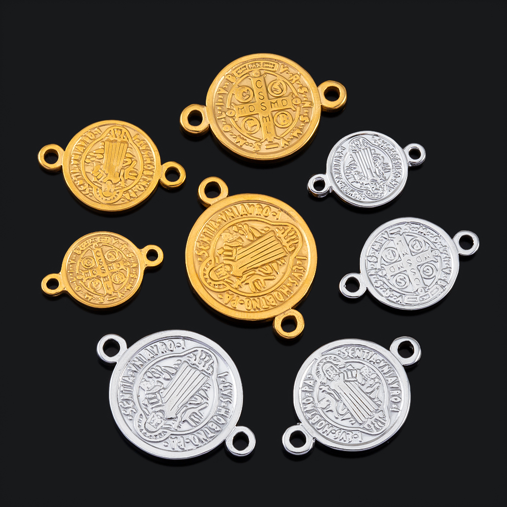 5pcs Stainless Steel Cross Dou – Vintage Fashion Jewelry Necklaces recenzja i cena