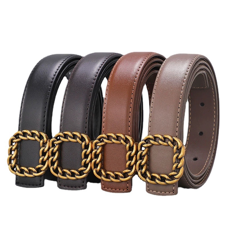 Ladies' vintage square buckle  – Vintage Fashion Look recenzja i cena