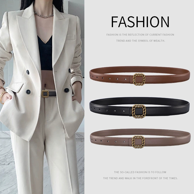 Ladies' vintage square buckle  – Vintage Fashion Look recenzja i cena