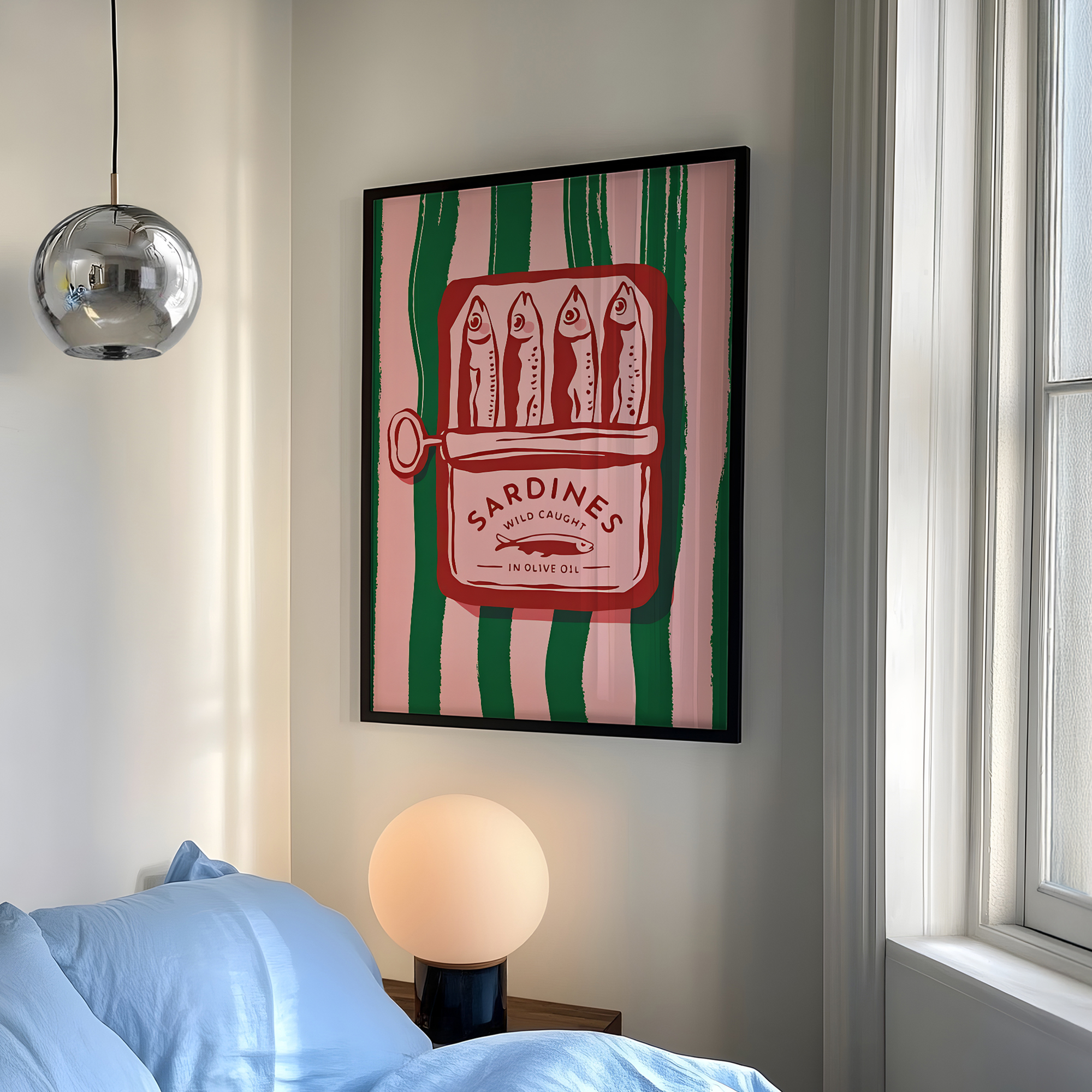 Vintage Cartoon Olive Oil Sard – Vintage Fashion Wall Art recenzja i cena