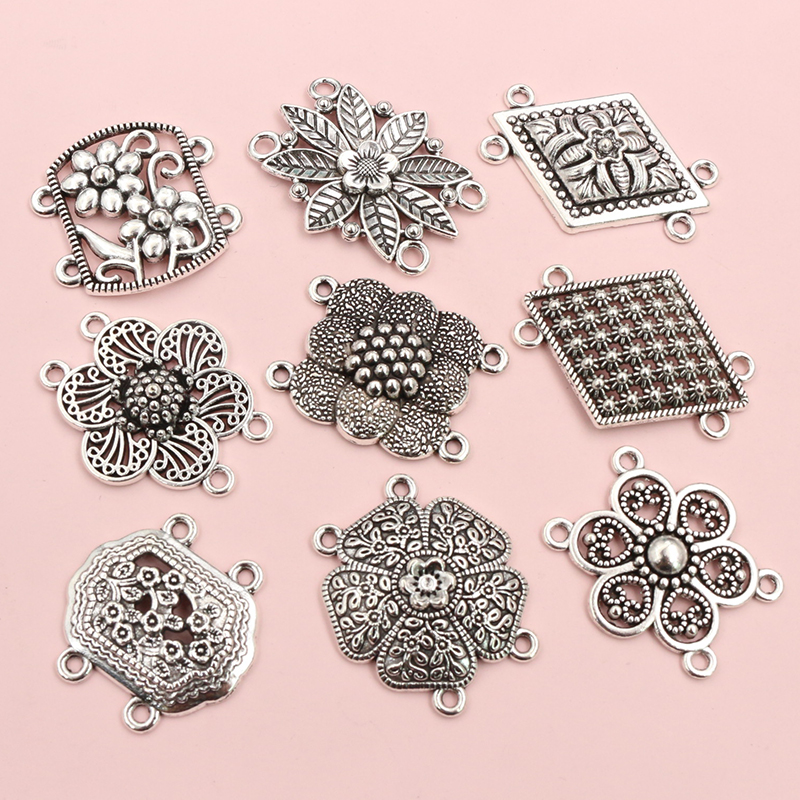 10pcs Antique Silver Color Vin – Vintage Fashion Jewelry Necklaces recenzja i cena