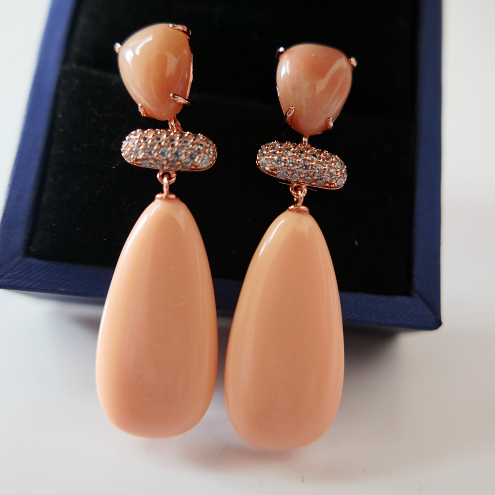 KQDANCE Long Water Drop Orange – Vintage Fashion Guild recenzja i cena