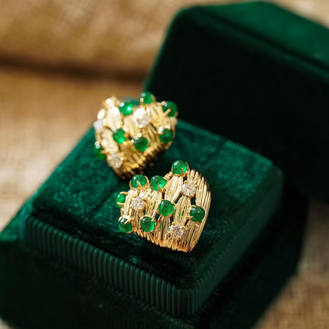 Retro14K Gold Filled Emerald D – Vintage Fashion Eras recenzja i cena