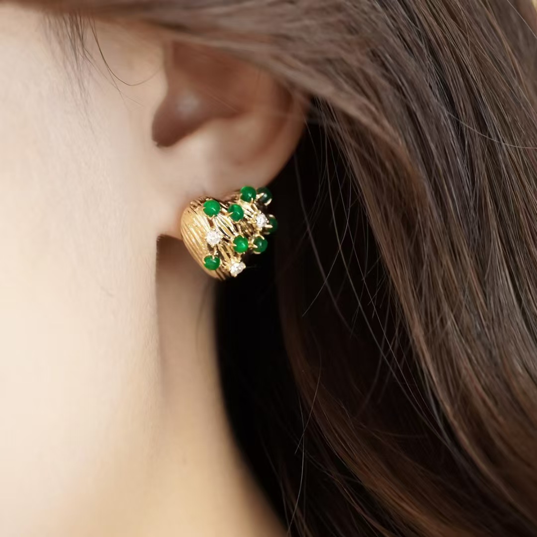 Retro14K Gold Filled Emerald D – Vintage Fashion Eras recenzja i cena
