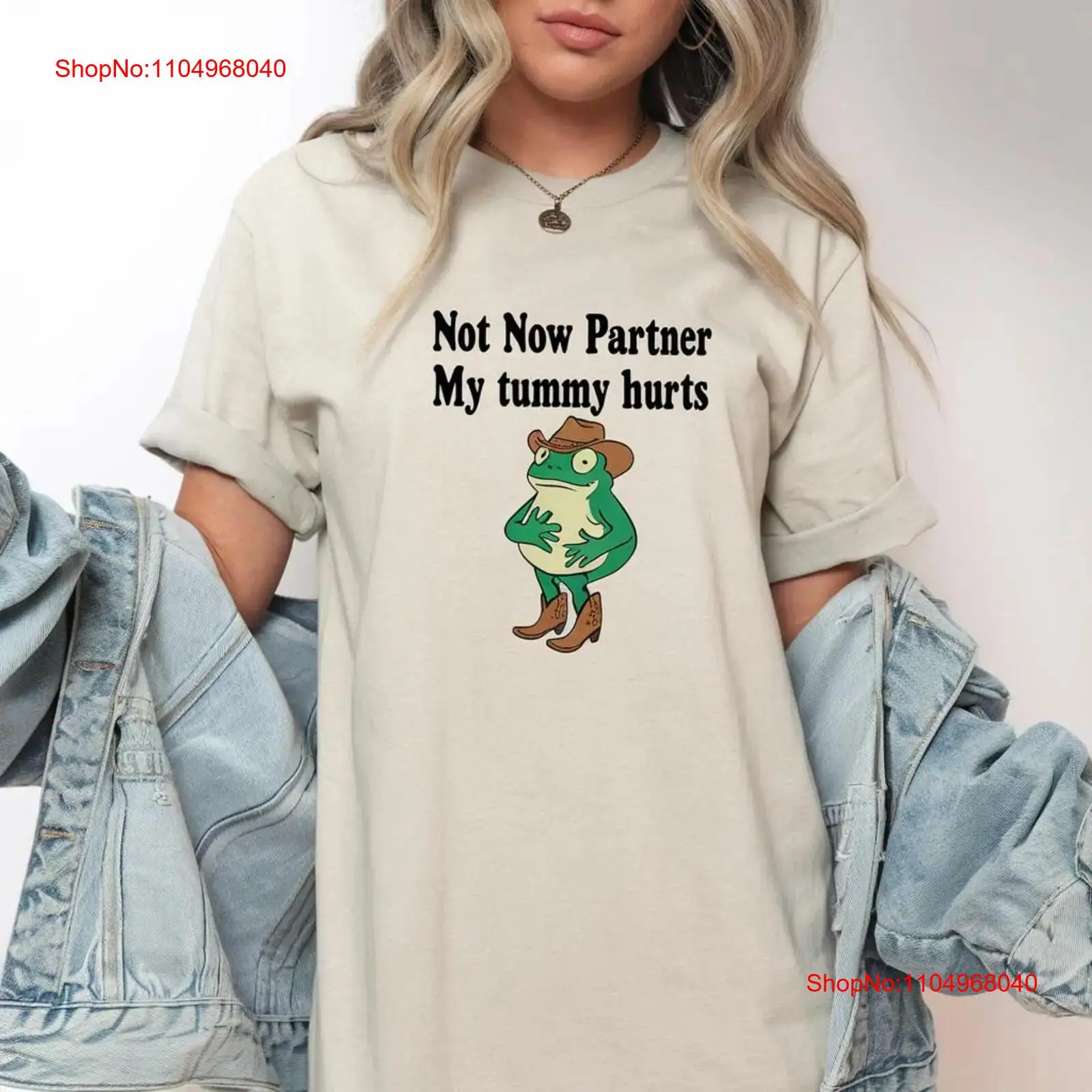 Not Now Partner My Tummy Hurts – Vintage Fashion Gen Z recenzja i cena