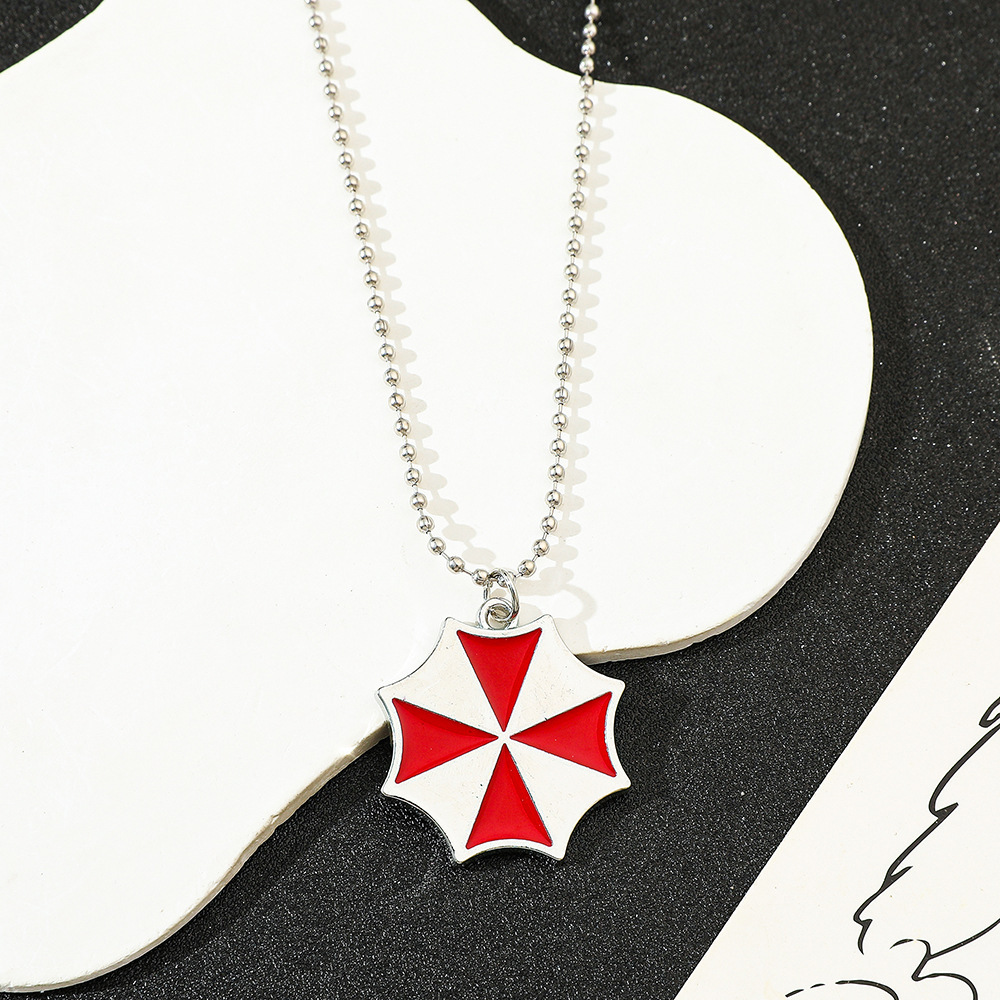 Vintage Fashion Red Umbrella P – Vintage Fashion Jewelry Necklaces recenzja i cena