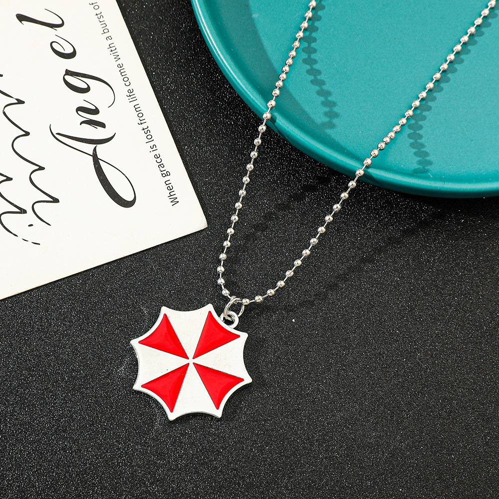 Vintage Fashion Red Umbrella P – Vintage Fashion Jewelry Necklaces recenzja i cena