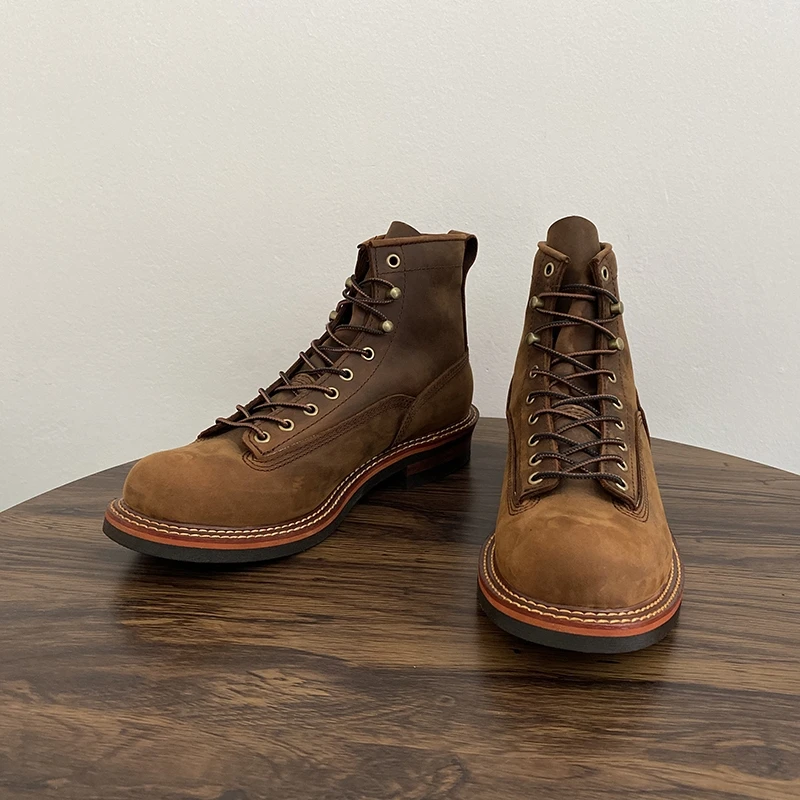 Vintage British Men Ankle Boot – Vintage Fashion Boots recenzja i cena
