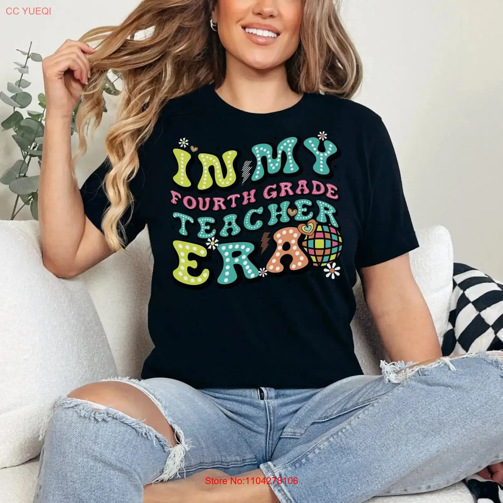 Fourth Grade Teacher T Shirt I – Vintage Fashion Eras recenzja i cena