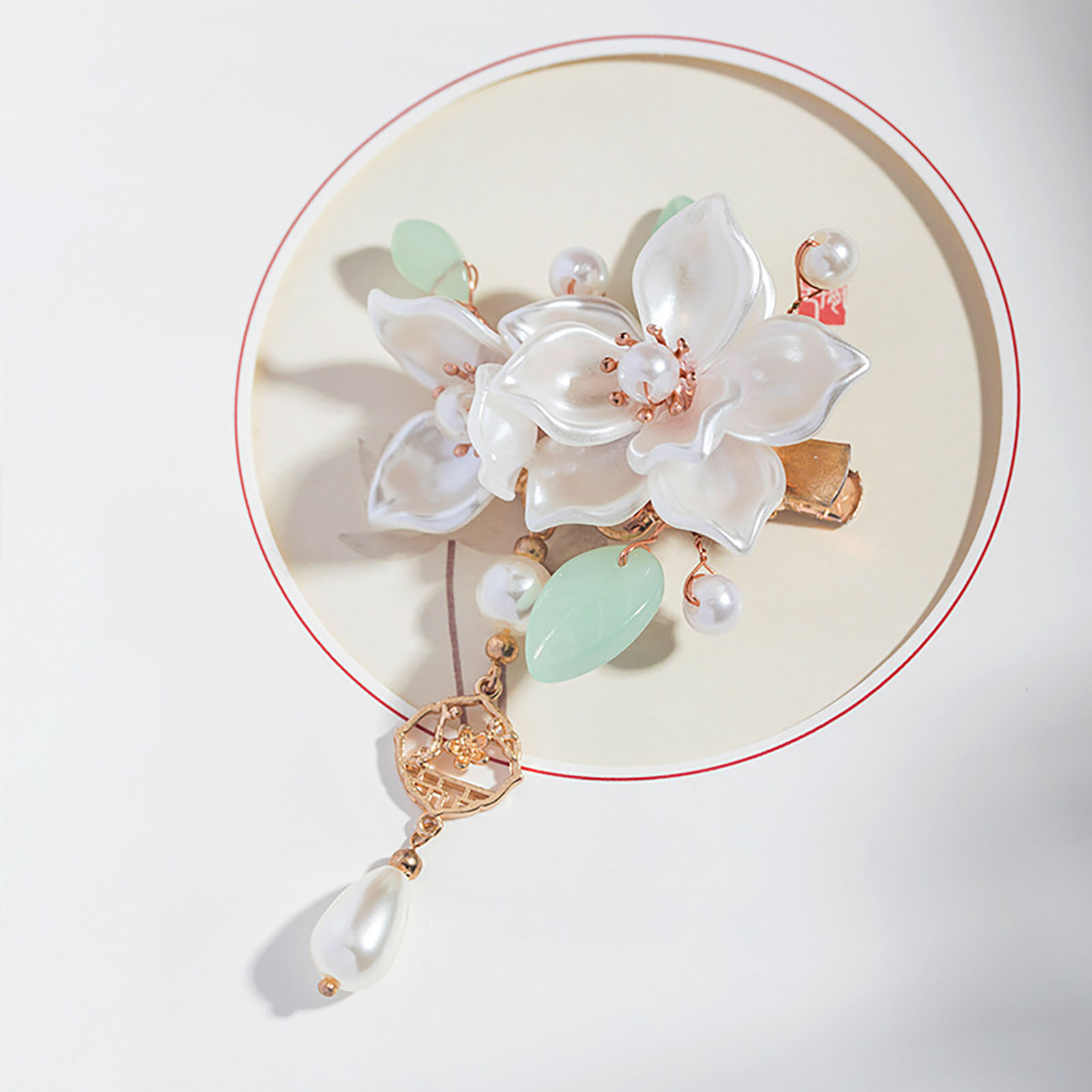 Vintage Camellia Hair Clip Ele – Vintage Fashion Guild recenzja i cena