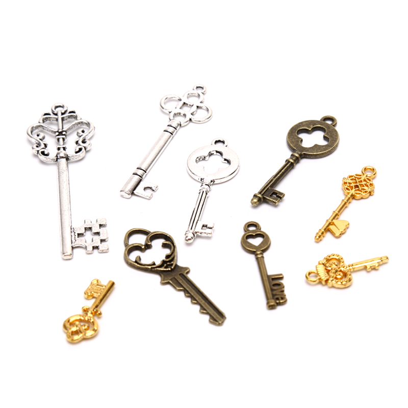13Pcs Vintage Metal Mix Style  – Vintage Fashion Look recenzja i cena