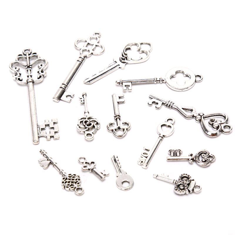 13Pcs Vintage Metal Mix Style  – Vintage Fashion Look recenzja i cena