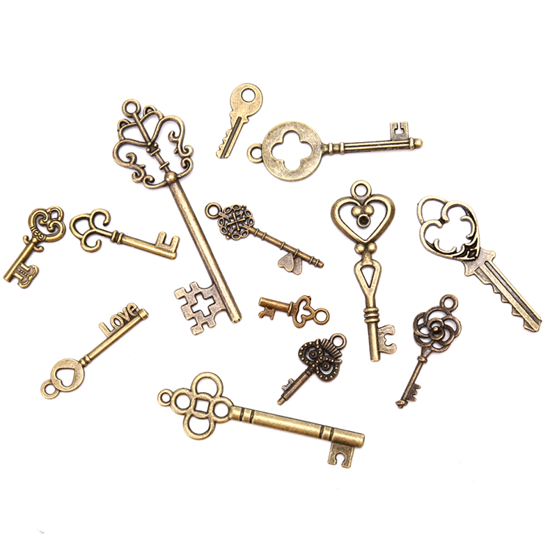 13Pcs Vintage Metal Mix Style  – Vintage Fashion Look recenzja i cena