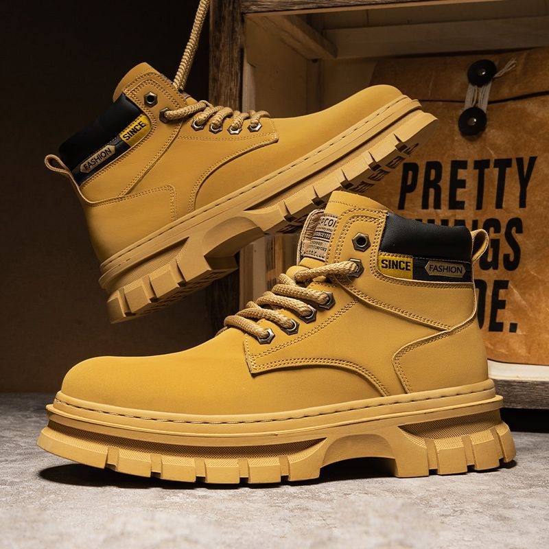 Vintage Men Platform Ankle Boo – Vintage Fashion Boots recenzja i cena