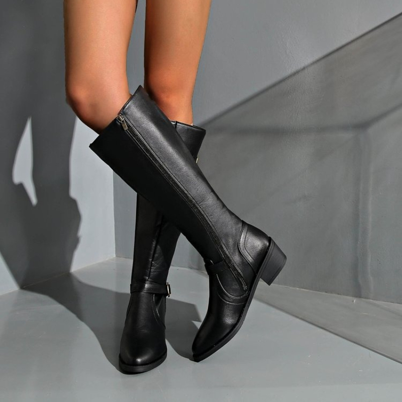 Women Knee High Boots Platform – Vintage Fashion Boots recenzja i cena