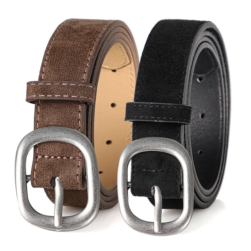 Ladies' belt, imitation suede- – Vintage Fashion Look recenzja i cena