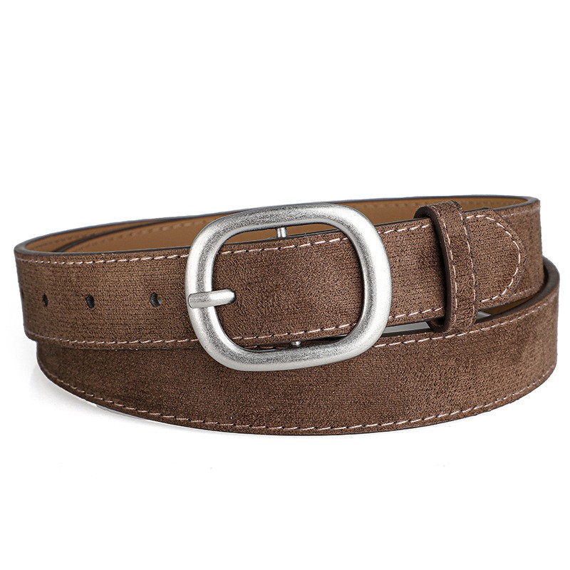 Ladies' belt, imitation suede- – Vintage Fashion Look recenzja i cena