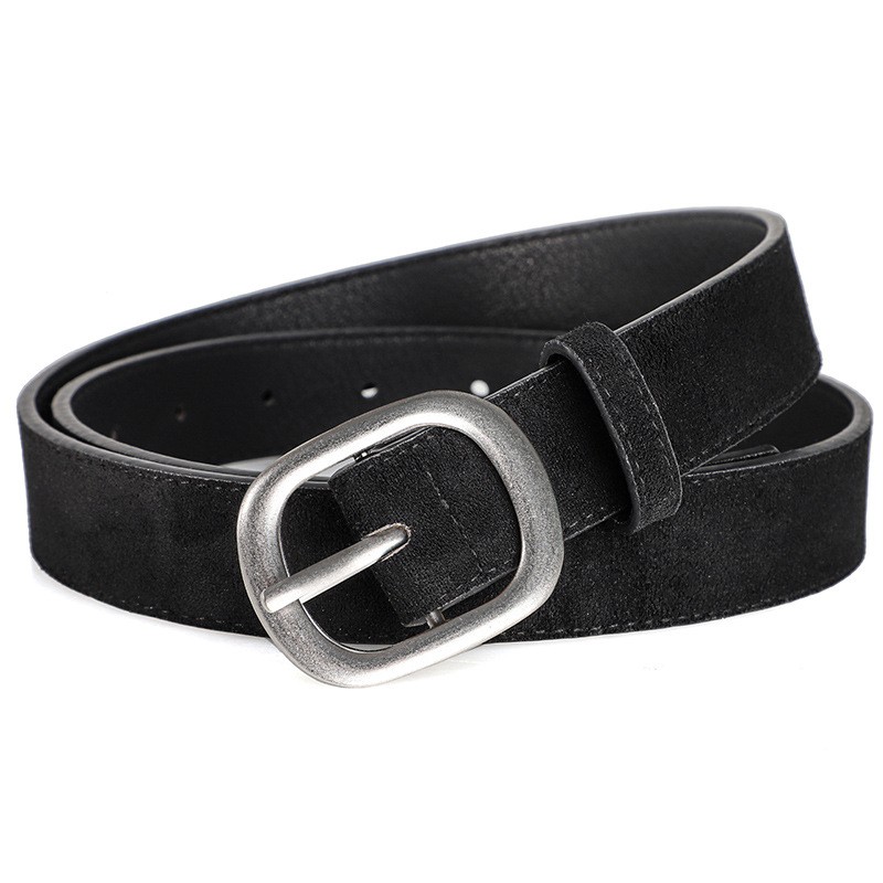 Ladies' belt, imitation suede- – Vintage Fashion Look recenzja i cena