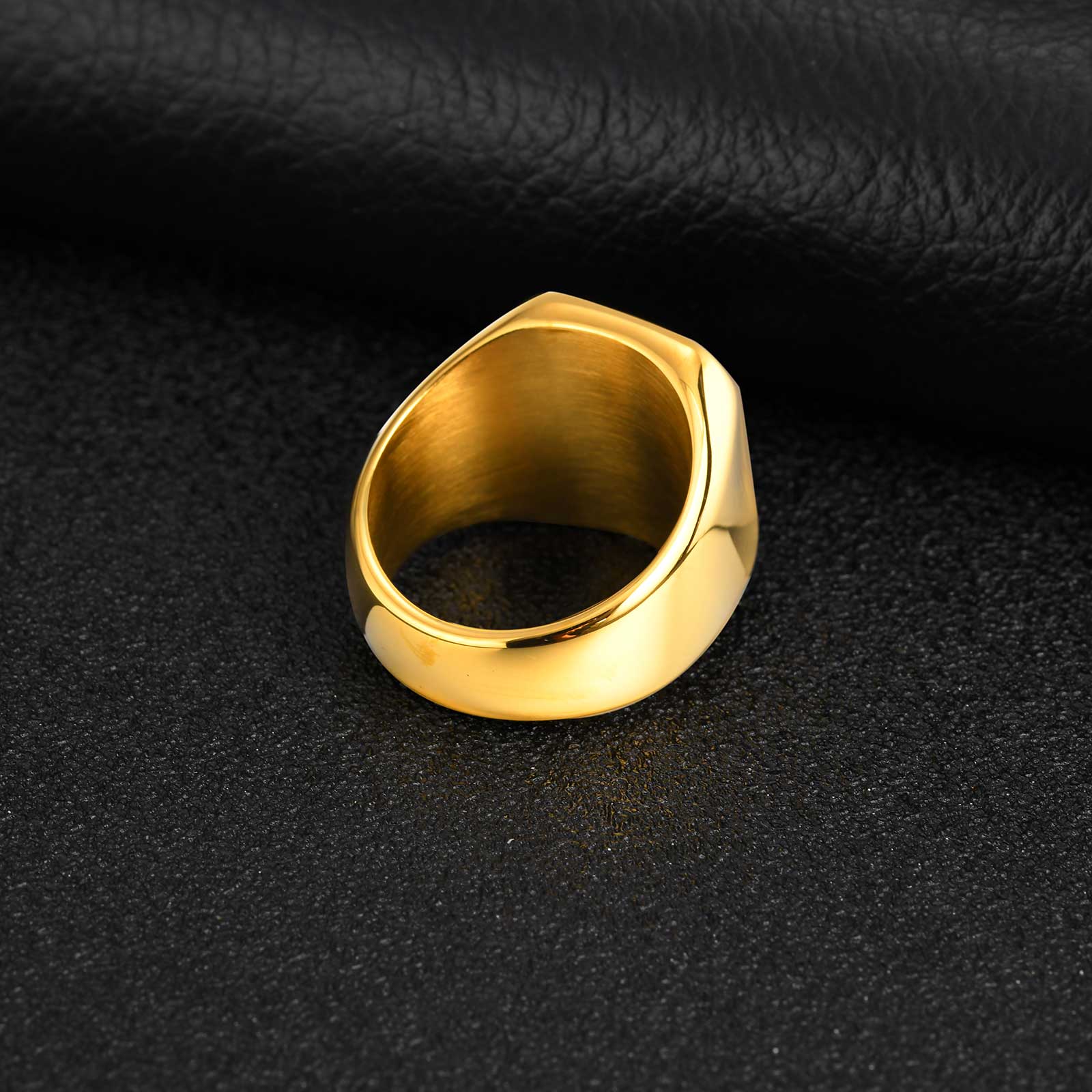 Custom Flying Hawk Eagle Ring  – Vintage Fashion Guild recenzja i cena