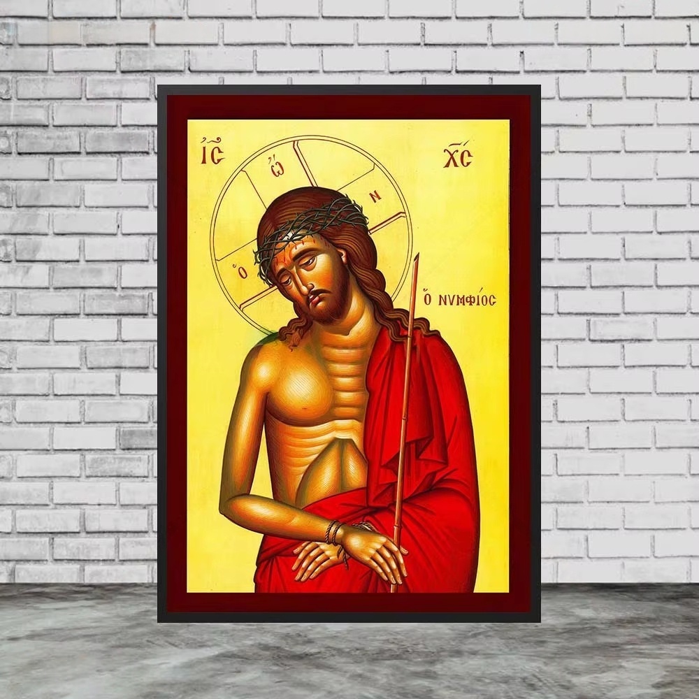 1pc frameless Vintage Jesus Ch – Vintage Fashion Wall Art recenzja i cena