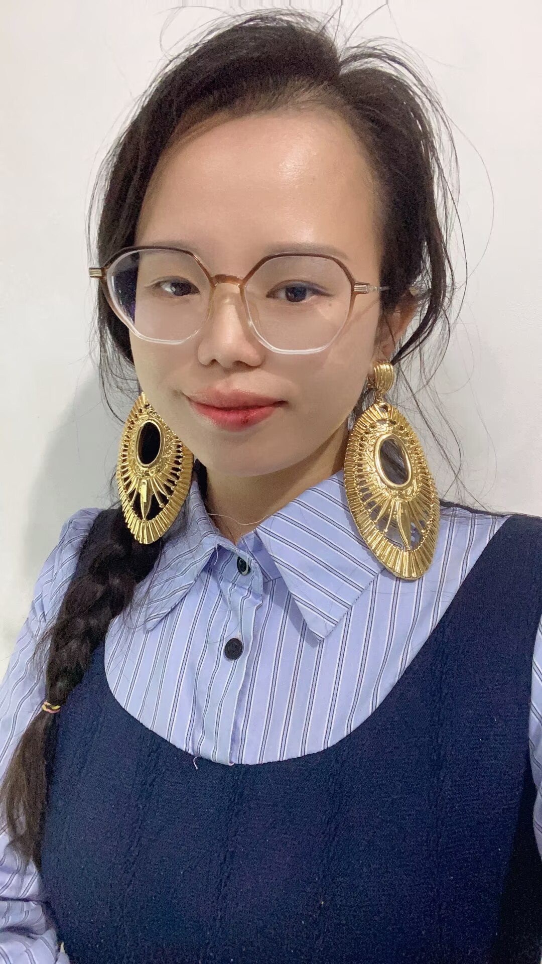 Vintage Gold Hollow Oval Sunbu – Vintage Fashion Look recenzja i cena