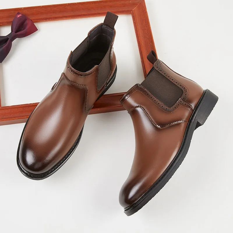 Vintage Mens Leather Oxford Bo – Vintage Fashion Boots recenzja i cena