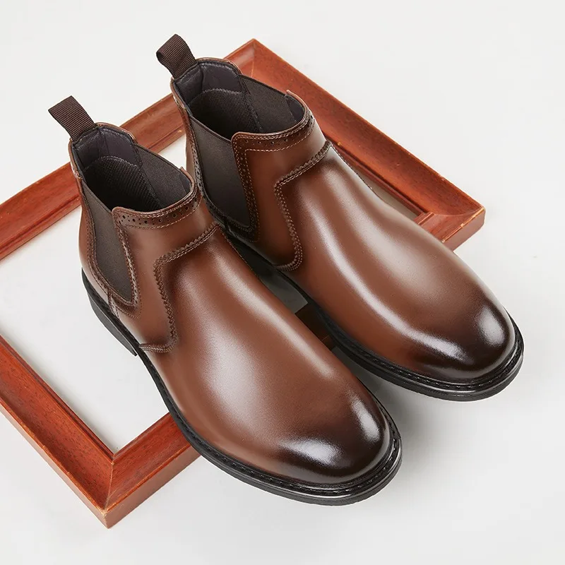 Vintage Mens Leather Oxford Bo – Vintage Fashion Boots recenzja i cena