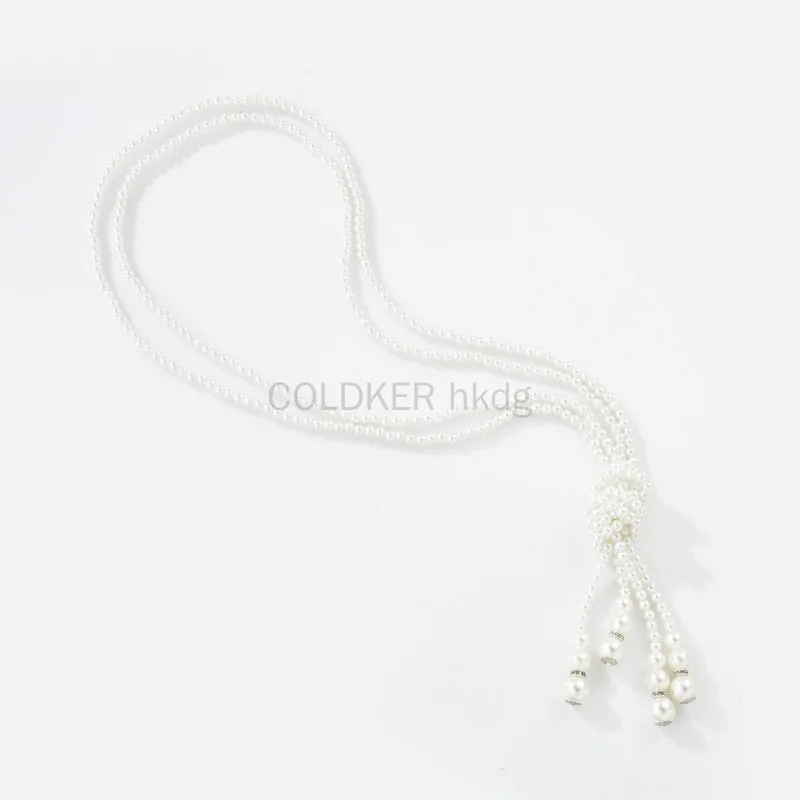 1920s Pearls Necklace Fashion  – Vintage Fashion Jewelry Necklaces recenzja i cena