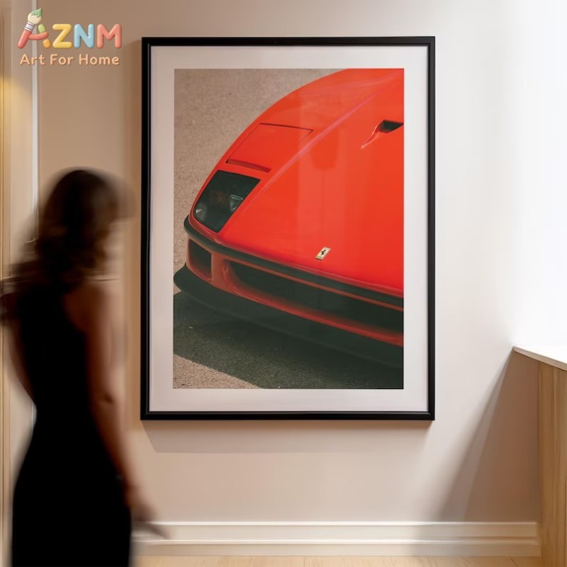 AZNM Ferrari F40 Classic Super – Vintage Fashion Wall Art recenzja i cena
