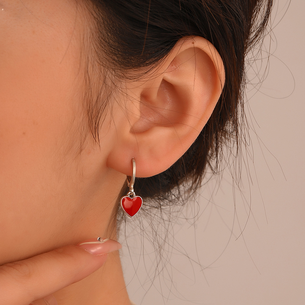 Vintage Red Heart Earrings Fas – Vintage Fashion Guild recenzja i cena