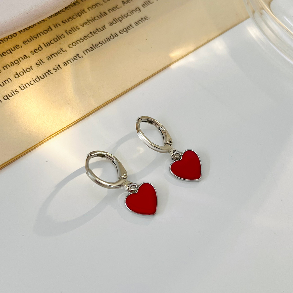 Vintage Red Heart Earrings Fas – Vintage Fashion Guild recenzja i cena