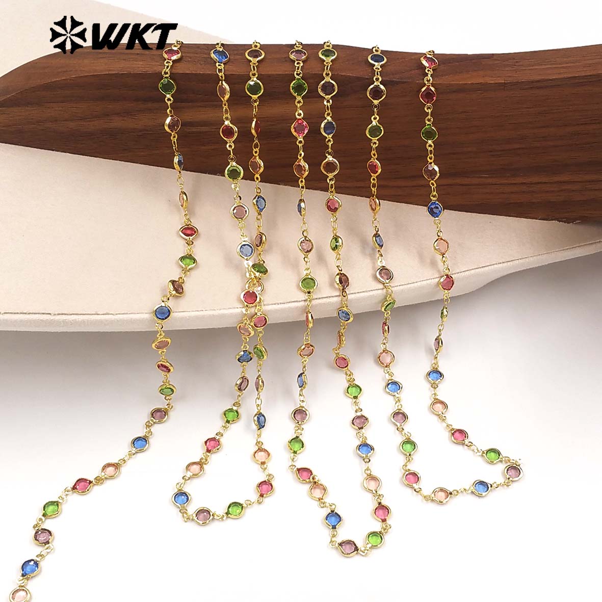 WT-BC281 Colorful Wonderful Cr – Vintage Fashion Jewelry Necklaces recenzja i cena