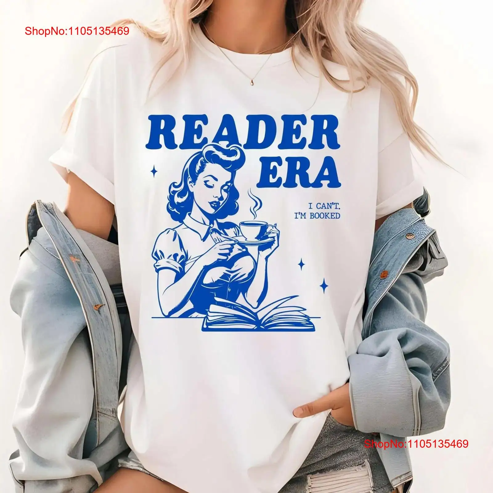 Reader Era T Shirt Book Lover  – Vintage Fashion Eras recenzja i cena