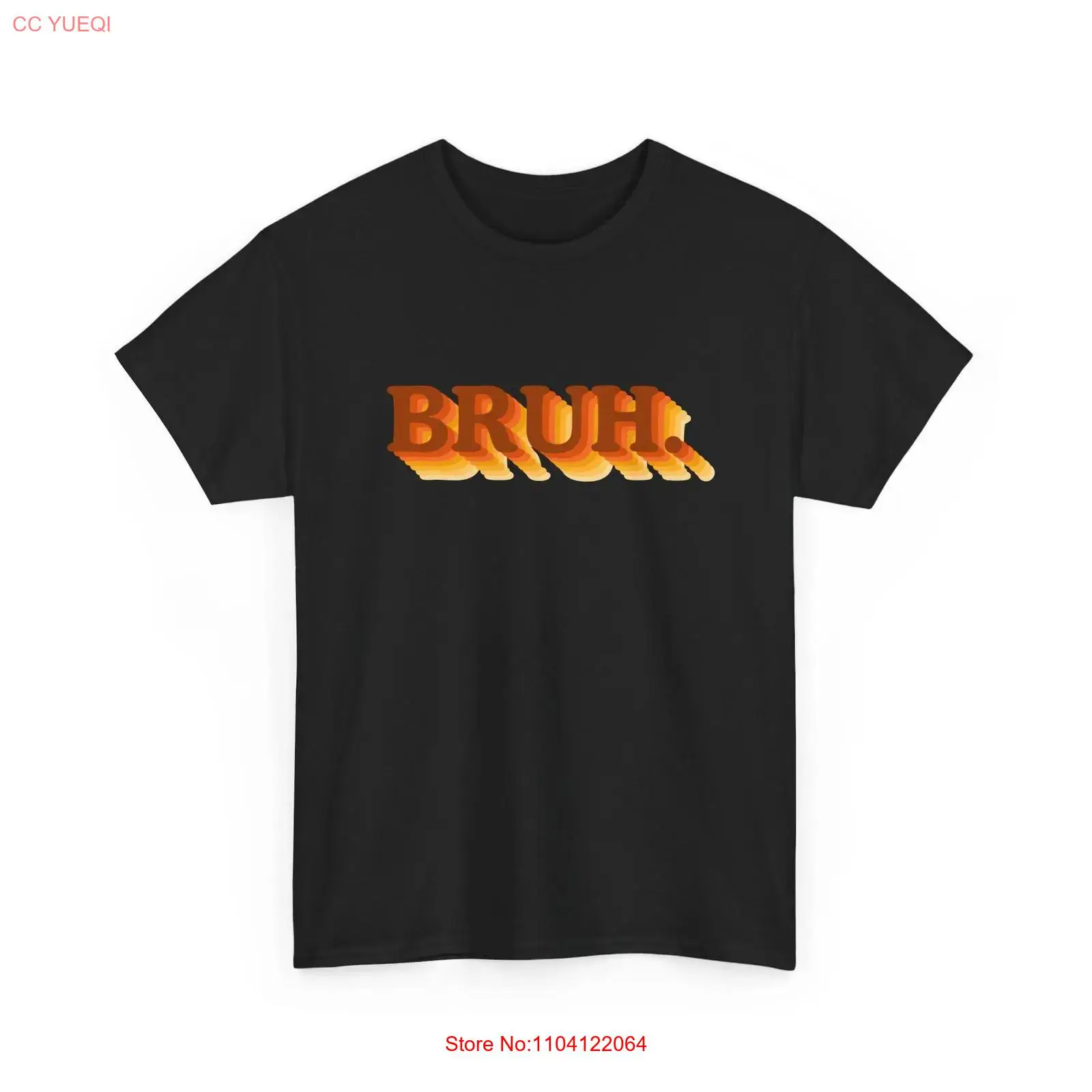 Funny Bruh T Shirt Meme Joke V – Vintage Fashion Gen Z recenzja i cena