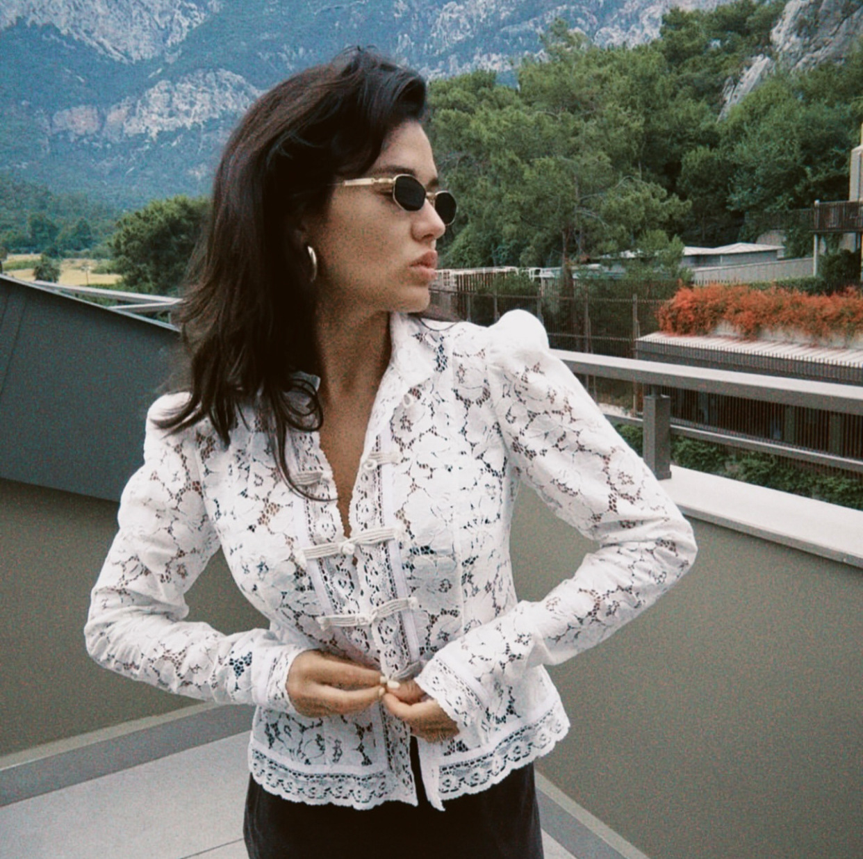 Elegant Luxury Lace Blouse Fas – Vintage Fashion Look recenzja i cena