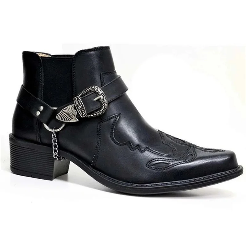 Fashion 2025 Men's Vintage Cow – Vintage Fashion Boots recenzja i cena