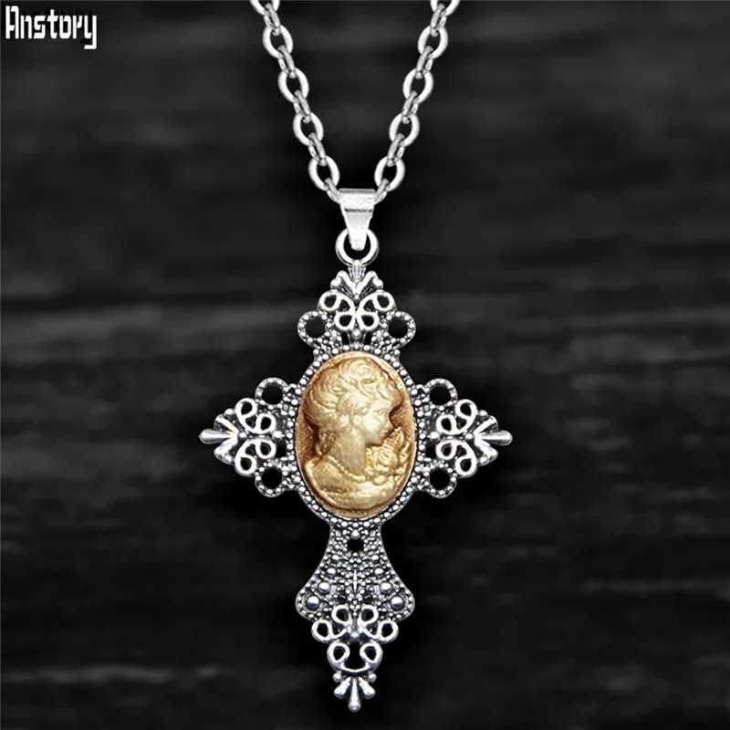 Vintage Look Cross Pendant Lad – Vintage Fashion Look recenzja i cena