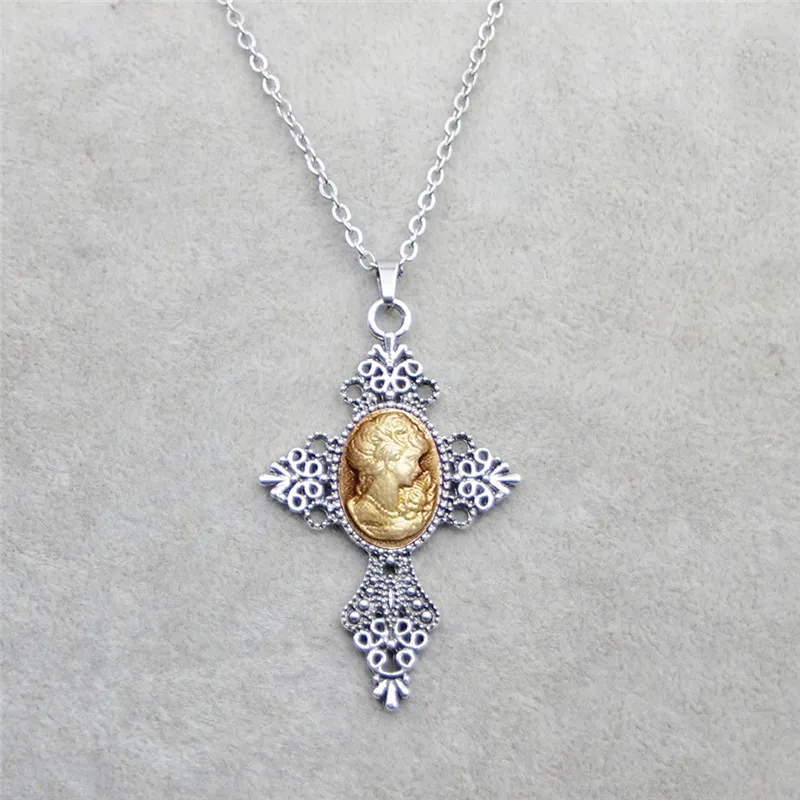 Vintage Look Cross Pendant Lad – Vintage Fashion Look recenzja i cena