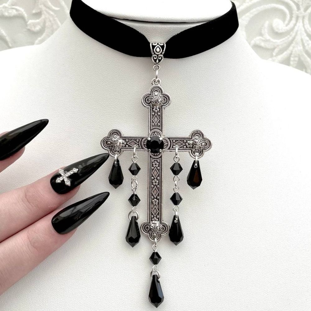 Retro Style Large Cross Pendan – Vintage Fashion Look recenzja i cena
