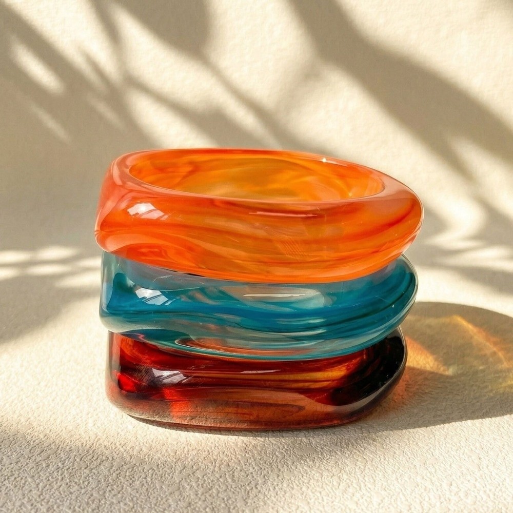 Wrist Jewelry Translucent Resi – Vintage Fashion Gen Z recenzja i cena